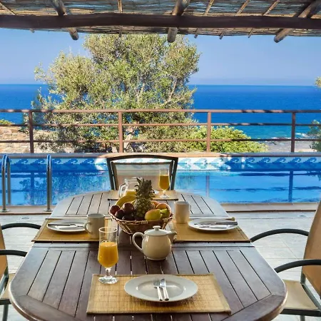 Sea-Sunset Views Villa Lefkothea With Private Pool Near Elafonissi-2