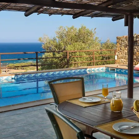 Sea-Sunset Views Villa Lefkothea With Private Pool Near Elafonissi-3